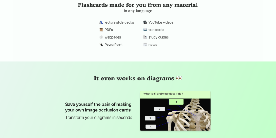 Wisdolia: Trasforma Materiali di Studio in Flashcards